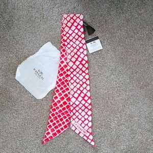 Coach - Red & Off White